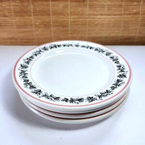 Grindley Duraline Hotelware 8" Plates Set of 4 Super Vitrified England